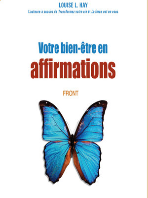 cover image of Votre bien-être en affirmations